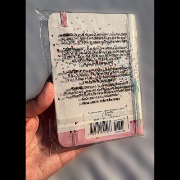 SEALED--The Personal Internet Address & Password Logbook - Picture 3 of 3